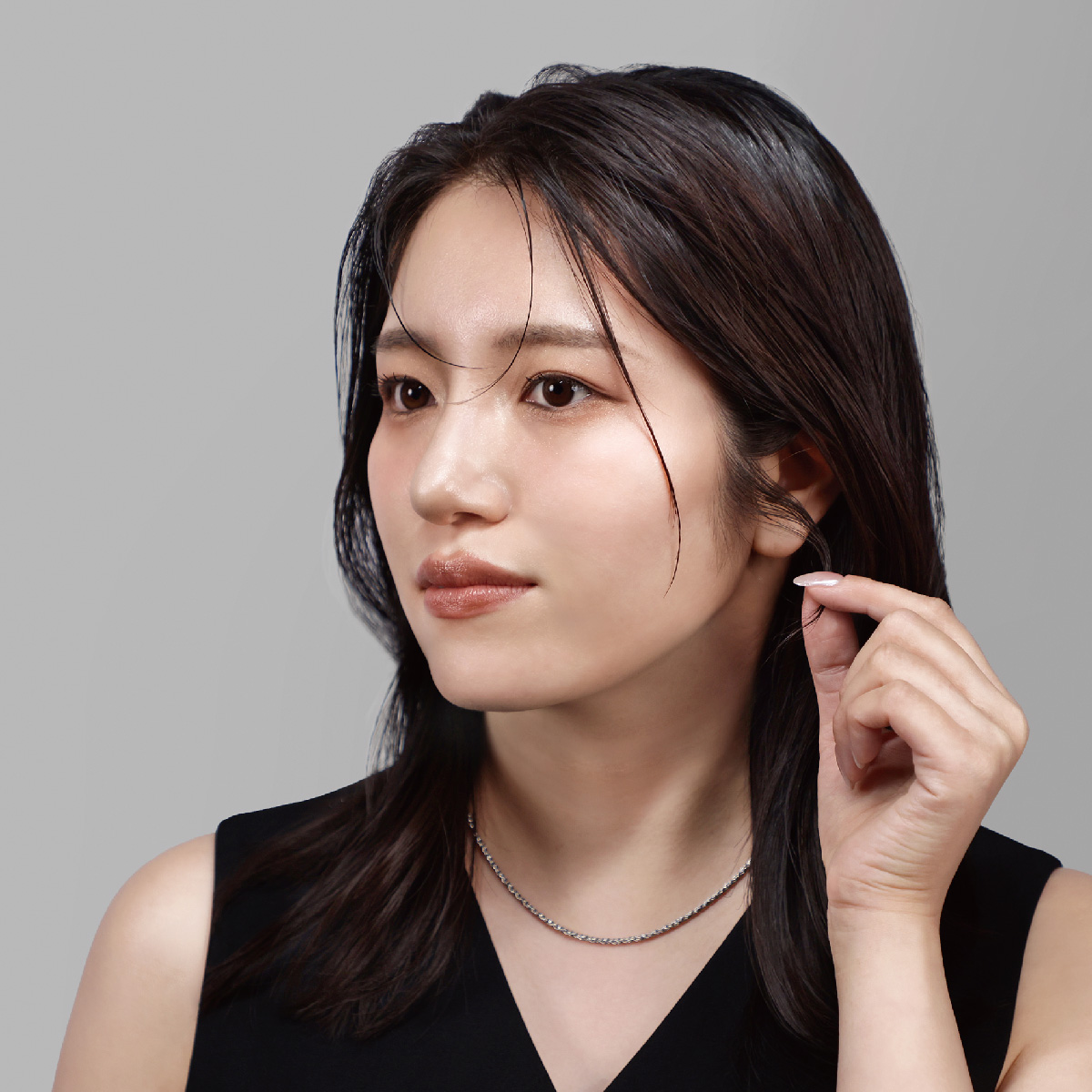 MAGNETHairPro　マグドロップ　使用後のスタイリング