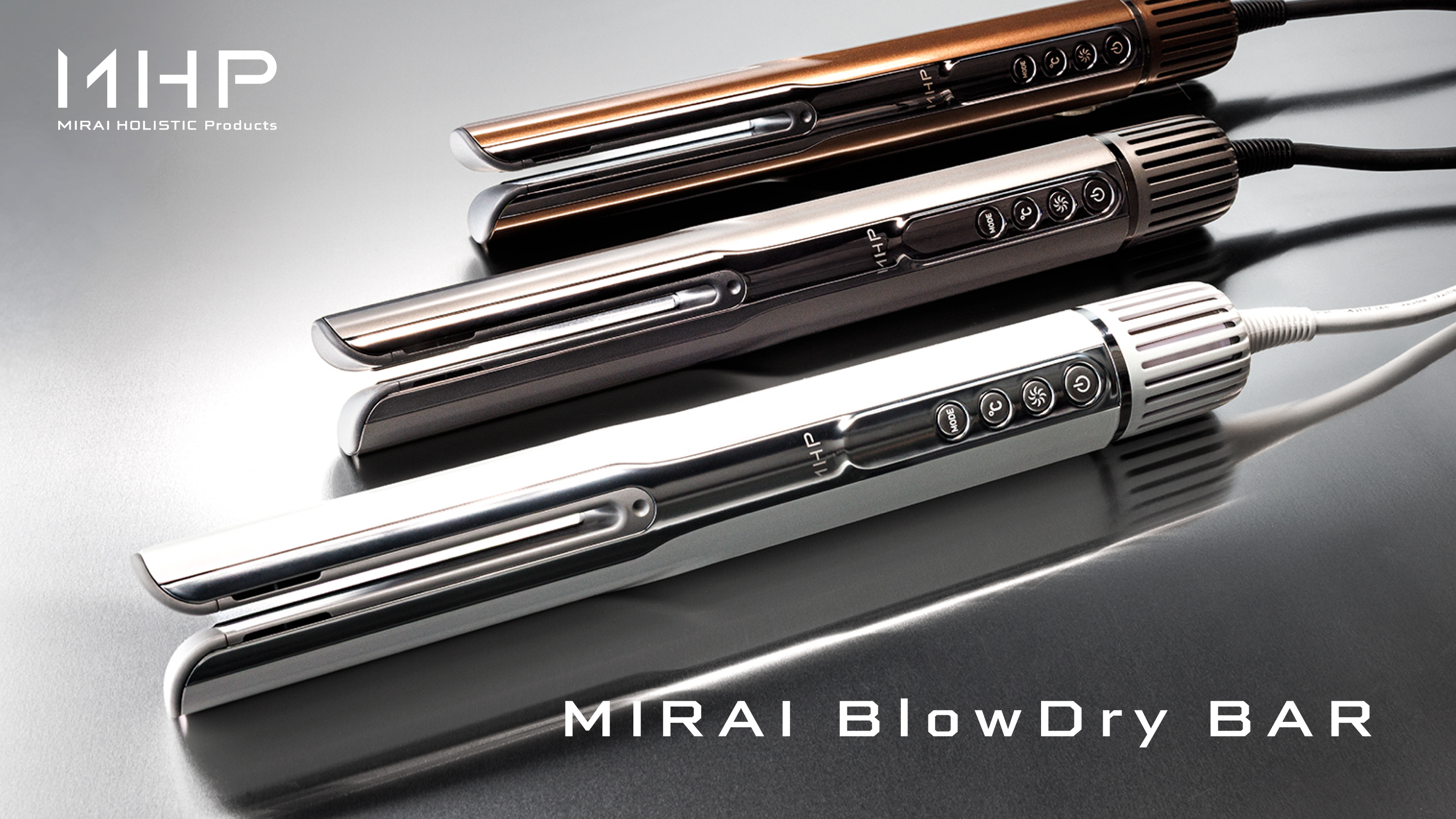 MIRAI HOLISTIC Products ミライホリスティックプロダクツ ミライ ブロードライバー 3色