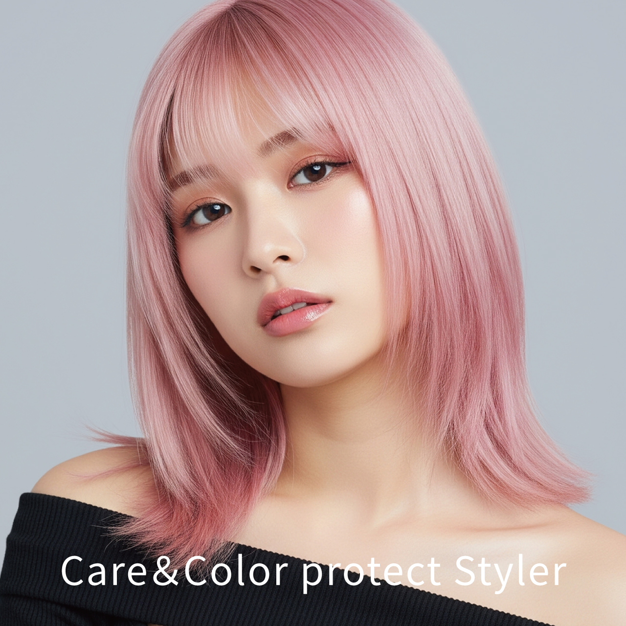 ストレートアイロンC使用イメージ