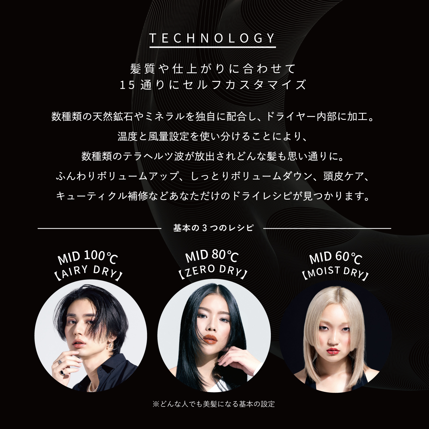 ホリスティックキュアーズ マグネットヘアプロドライヤーゼロ BLACK